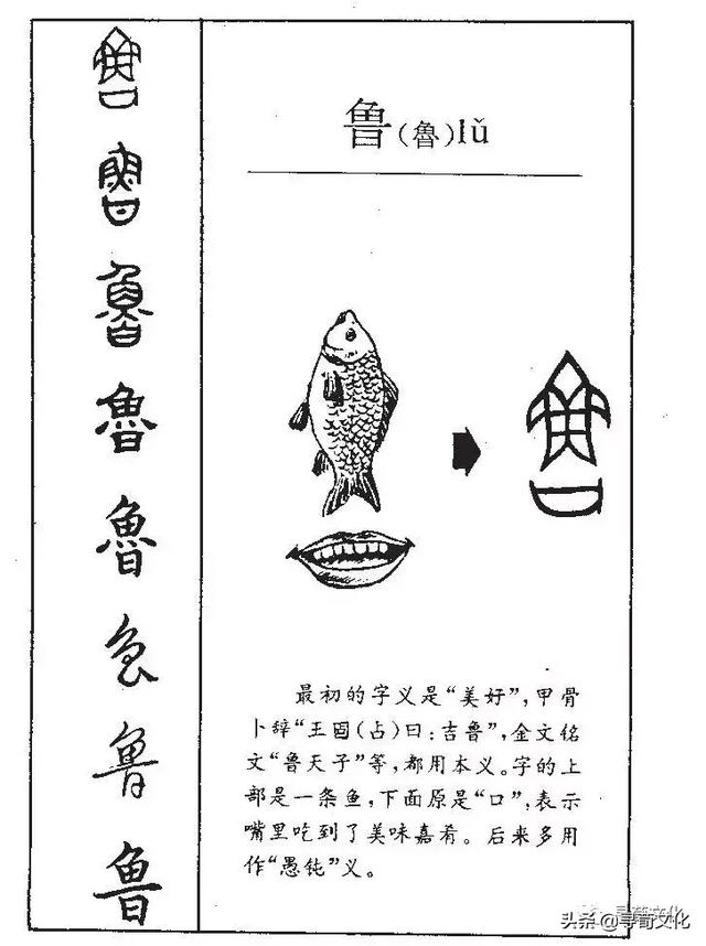 鲁姓起源来源详解,鲁姓的来源和历史名人(鲁-汉字的艺术与中华姓氏文化荀卿庠整理) 鲁姓起源来源详解,鲁姓的来源和历史名人(鲁-汉字的艺术与中华姓氏文化荀卿庠整理)