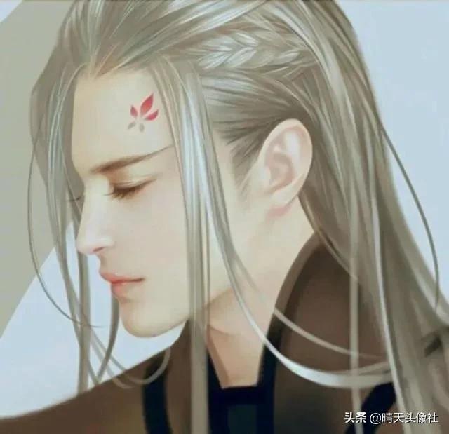 回头图片伤感男动漫古风，动漫男头  古风 伤感微信（古风动漫男生头像）