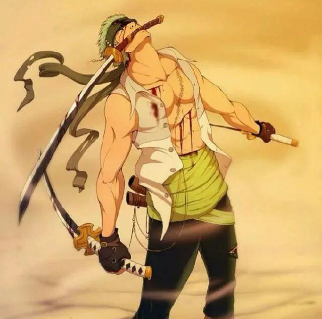 海贼之索隆篇，微信头像，海贼之索隆篇（海贼王索隆：如果是敌人的话）