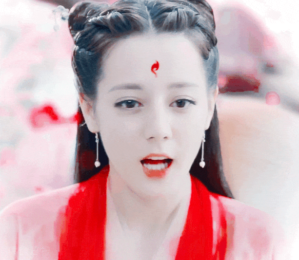 迪丽热巴的红衣古装造型,白凤九,烈如歌,狐妖小红娘,都好美啊-质信十