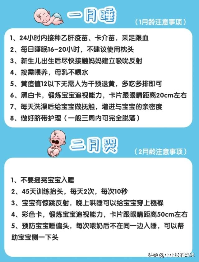 1一12个月宝宝行为表顺口溜，1一12个月宝宝行为顺口溜（妈妈必知的0-12个月宝宝成长发育口诀）