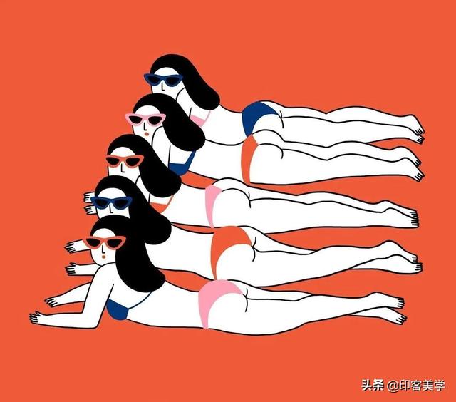 香蕉图案t恤是什么牌子，超有创意的5种ins插画，微信头像