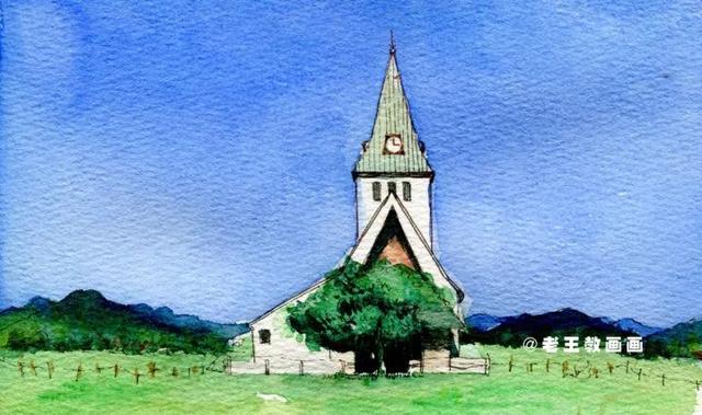 水彩画入门的基础画教程，初学者水彩画入门教程（零基础也可以学得会）