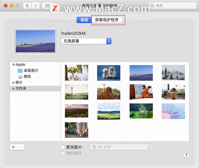 电脑屏幕保护怎么设置，电脑屏保怎么设置（Mac电脑如何设置屏幕保护程序）