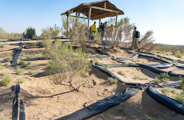 甘肃的沙漠主要分布在哪两个市，中国第二“罗布泊”甘肃沙漠县