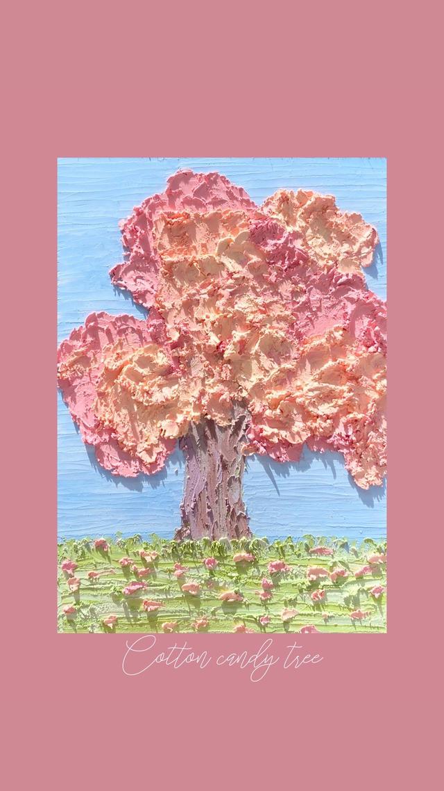 油画棒图片绘画作品，一组油画棒作品（绝美的油画棒手绘壁纸<二>）