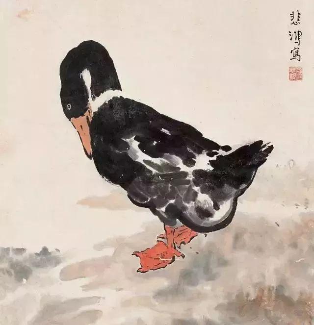 徐悲鸿擅长画什么，徐悲鸿爱画什么（徐悲鸿 国画辑录欣赏）
