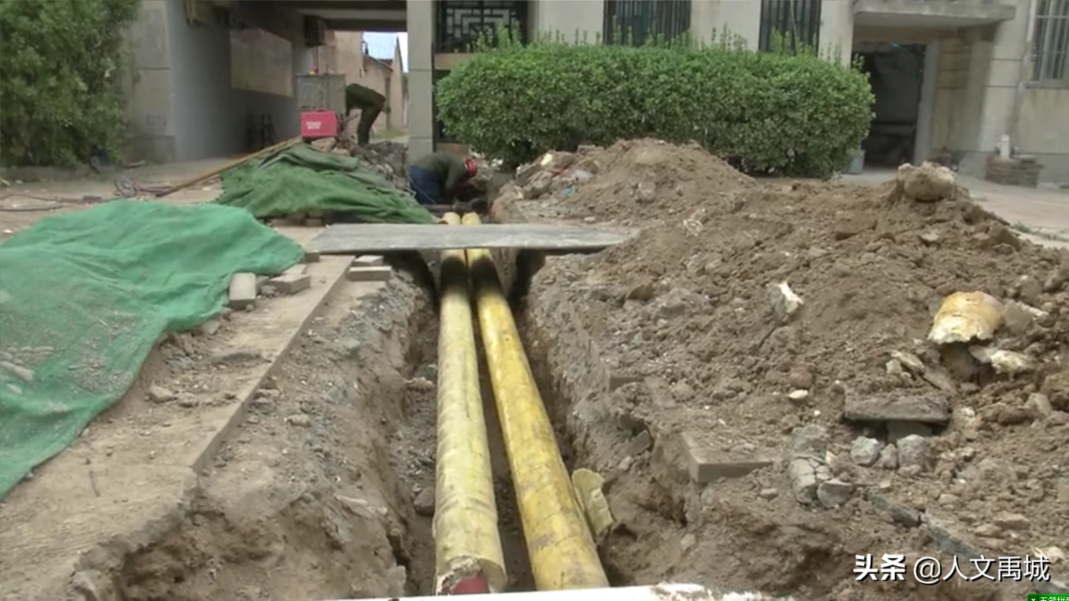 禹城鸿泰家电维修 禹城：供暖改造——换粗管！直径增加一倍多