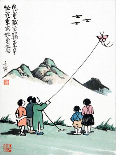 丰子恺经典漫画人物，细品形形色色的人