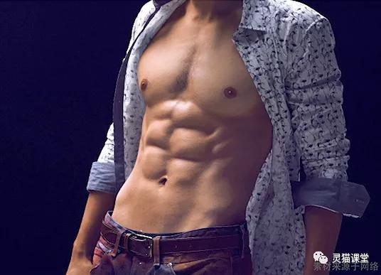 简单快速的画腹肌，简单腹肌画法（非常零基础的小白绘画教程）