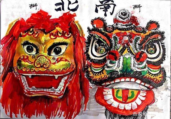 南狮和北狮的区别,南狮北狮的区别(乐高再现中国非遗文化)