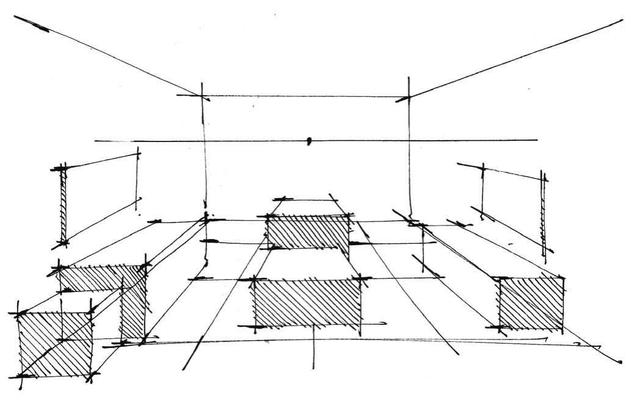 一点透视,一点透视手绘图(平行透视 一点透视