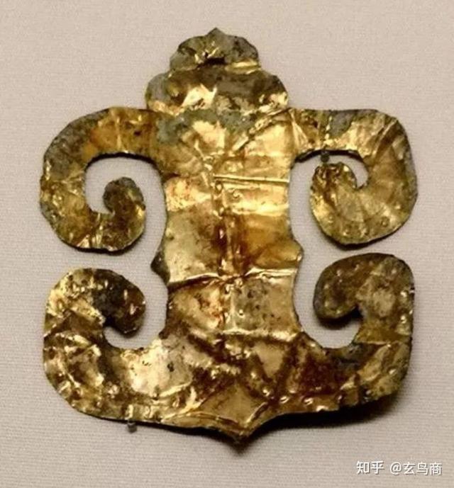 流泪跪坐表情包，微信头像，流泪跪坐表情包（三星堆扭头跪坐青铜人像是相士王）