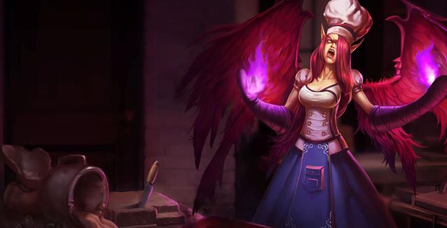 钢铁审判官凯尔图片，钢铁审判官（凯尔莫甘娜新旧皮肤原画对比）