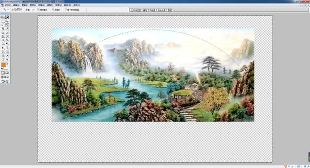 DIY系列之教你如何画扇子，画画扇子简单教程（利用电脑模板制作折扇画）