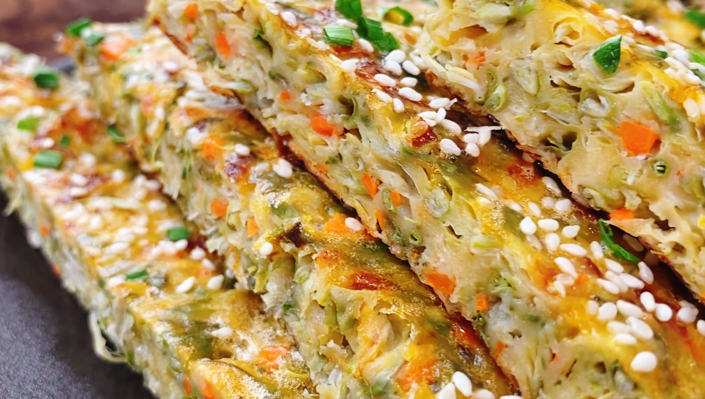 【槐花雞蛋餅】做法步驟圖 鮮香入味 好吃又解饞-起舞食譜網(wǎng)