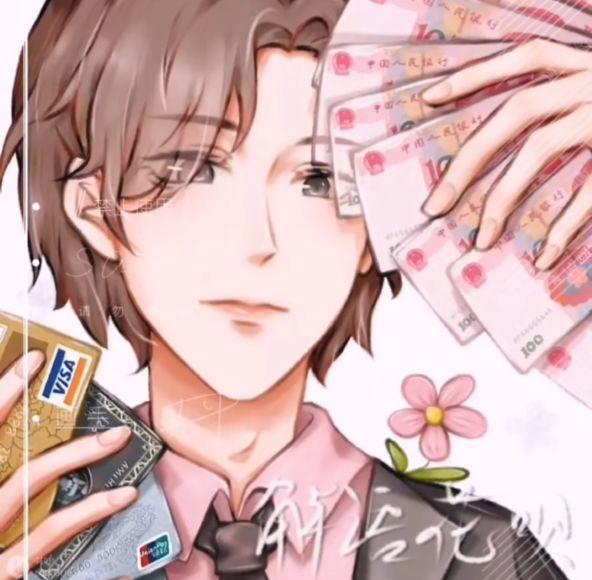 独二/红眼睛男孩  黑白 高冷  奶狗/动漫男生，微信头像，独二/红眼睛男孩  黑白 高冷  奶狗/动漫男生（小奶狗男生专属头像）