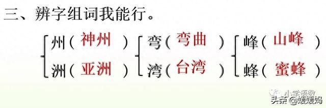 繁华的反义词是什么（二年级下册语文识字1神州谣图文详解及同步练习）