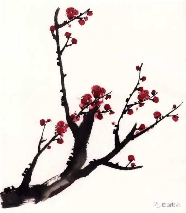 怎么手绘梅花简笔画，梅花简笔画 手绘（梅花基础画法讲解）
