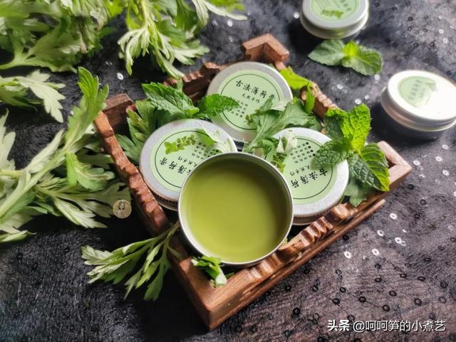 如何在家自己做艾草膏，教你制作无添加艾草薄荷膏