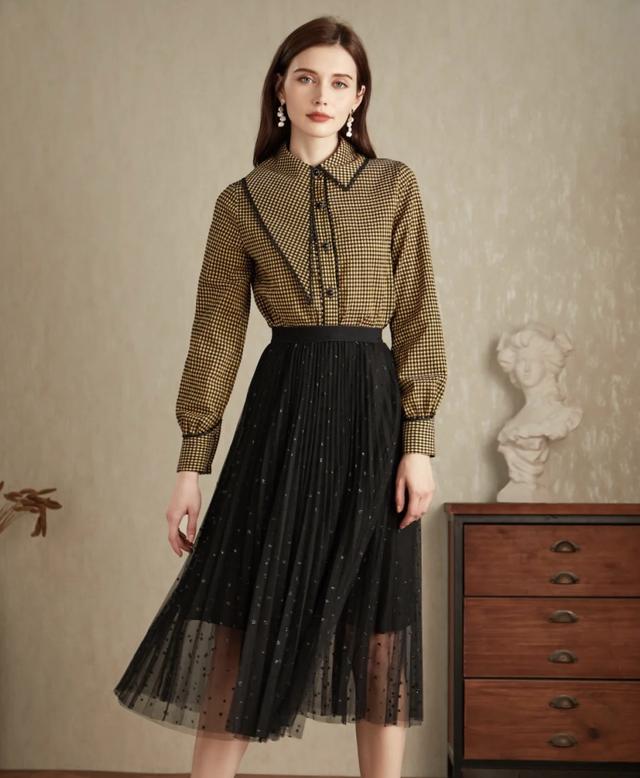 纱裙配什么上衣好看，纱裙的上衣搭配（让你绽放不一样的美丽）