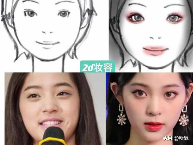 少女插画头像|粉墨姐妹手绘头像 美少女微信，少女插画头像|粉墨姐妹手绘头像 美少女， 温柔甘露寺蜜璃（2D妆与3D妆的区别是什么）