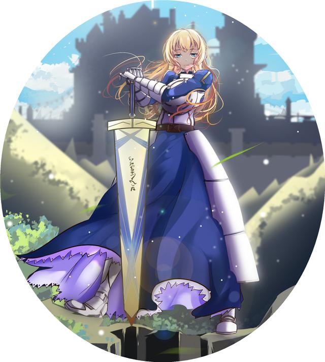 动漫少女高清系列图片，微信头像，动漫少女高清系列图片（动漫美少女整整10张）