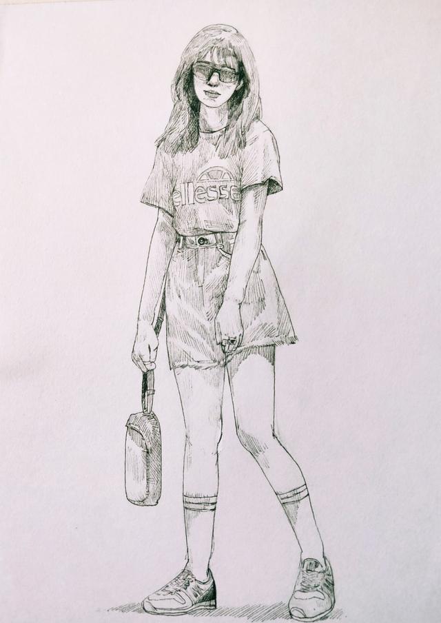 人物速写简单入门,人物速写的画法步骤图(人物速写图解教程) 人物速写简单入门,人物速写的画法步骤图(人物速写图解教程)