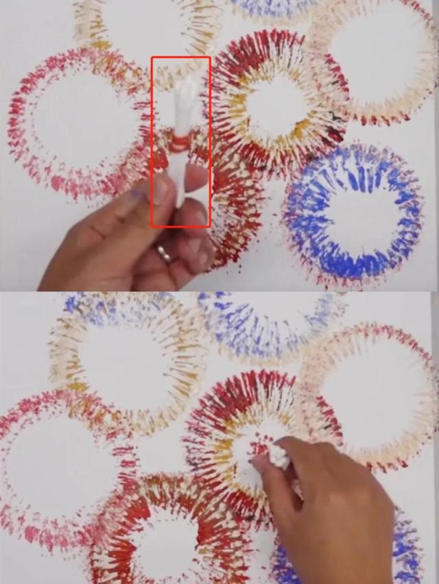 烟花图片简笔画，简笔画烟花的画法（酷炫的烟花）