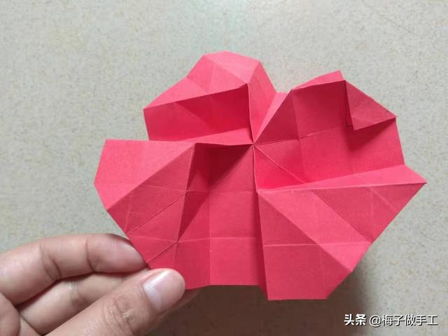 正版川崎玫瑰折法图解，川崎玫瑰折法（详细的图文教程来了）