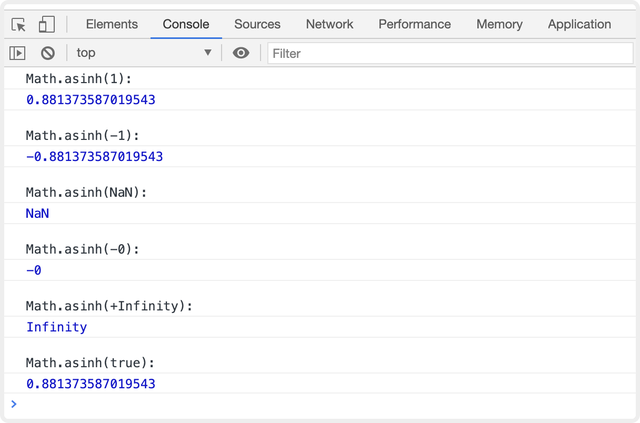 双曲正弦函数是什么，双曲正弦的定义（JavaScript用Math.asinh）