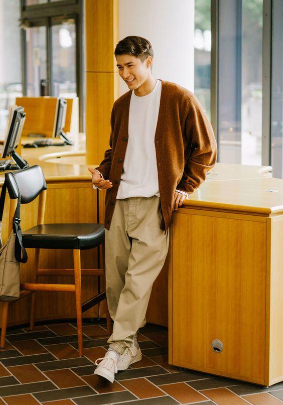 秋季男装搭配,秋季男装搭配图片大全(气质就能提升一大截)