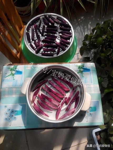 紫薯干的做法，三蒸三晒红薯干做法窍门（自制无聊追剧磨牙小零食）