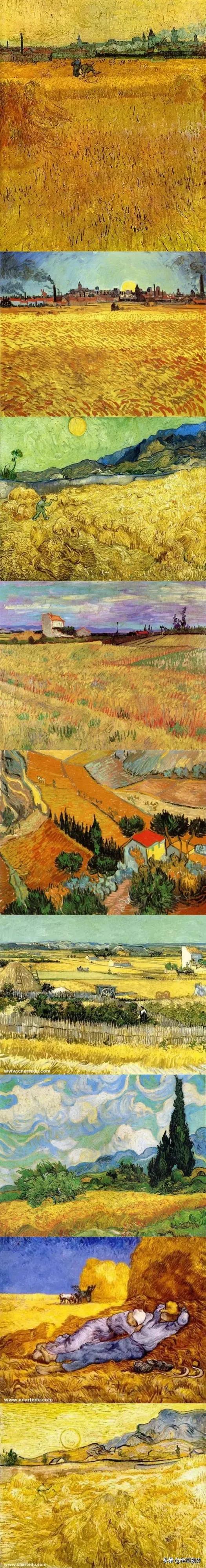 梵高的画是炒作出来的吗，梵高的画是被炒起来的（他把自己心画进了画）