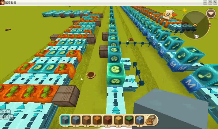 迷你世界建学校图片（游戏能重生）