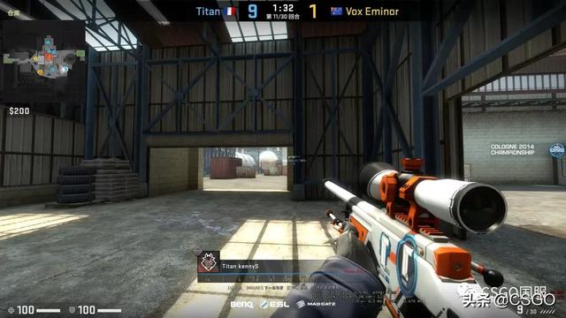 csgo职业比赛eco局五把沙鹰，CSGO职业哥的皮肤大赏