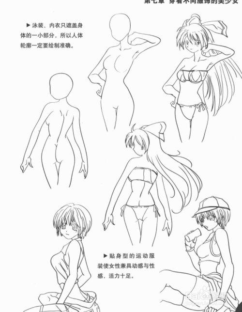 人物漫画入门教程图解，初学者零基础漫画手绘教程2