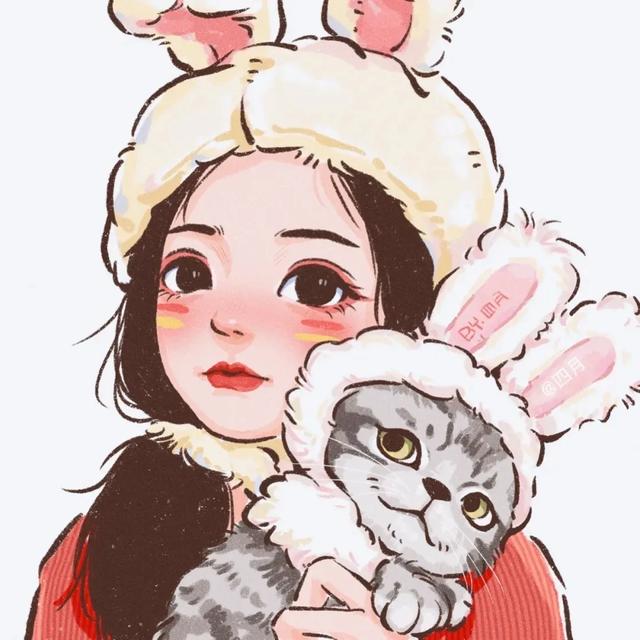 闺蜜头像可爱卡通呆萌，卡通可爱闺蜜头像微信（可爱卡通头像）