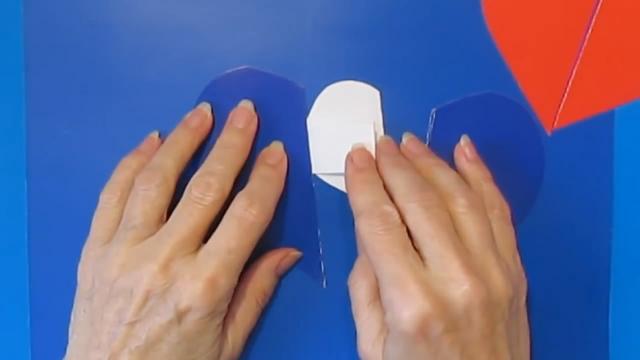 爱心卡片制作图片，漂亮简单的爱心立体贺卡（教你学习如何制作精美的爱心贺卡）