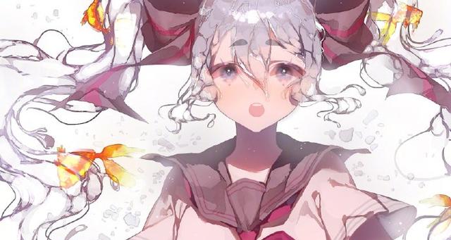 双马尾，微信头像，双马尾（这位画师大佬的初音太适合当头像了）