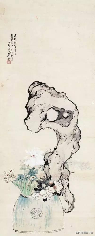 居廉淡雅国画作品欣赏，居廉精品画作欣赏