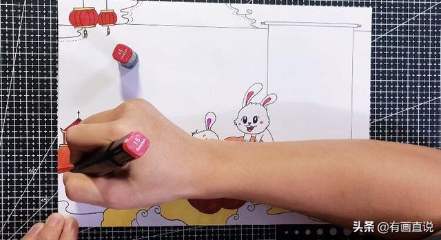 中秋节的手抄报怎么画，中秋节的手抄报怎么画 一等奖（中秋节主题手抄报模板）