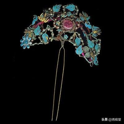古代点翠首饰是什么做的，神秘失传的中国点翠工艺