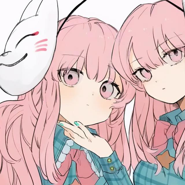 好看闺头♡，微信头像，好看闺头♡（一组超好看的闺蜜头像集）