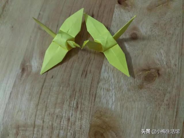 千纸鹤的折法图解，千纸鹤折法图解（小时候学的千纸鹤你还会折吗）