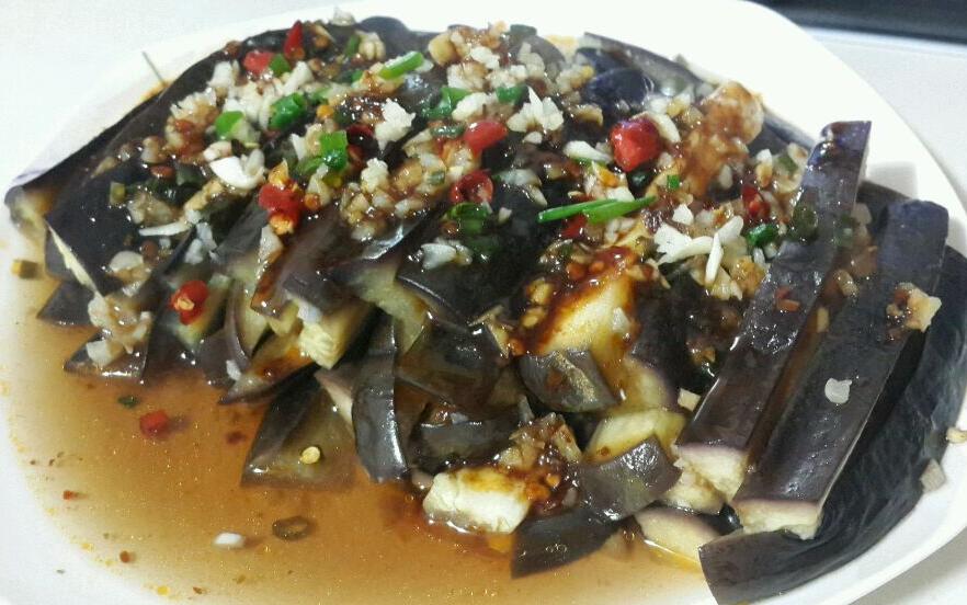 图片[6]-【蒜香蒸茄子】做法步骤图 还是后面放？许多人不明白 难怪不-起舞食谱网