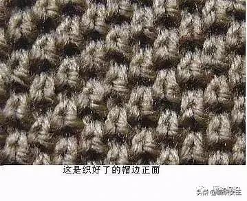  毛线帽子的编织方法，一款简单的帽子的编织方法 