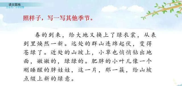 指指点点的意思，部编语文四年级下册《语文园地八》图文解读+知识点+课堂测试