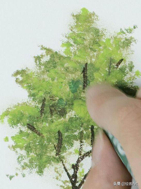 油画的各种工具怎么用，教你画出大师级风景画