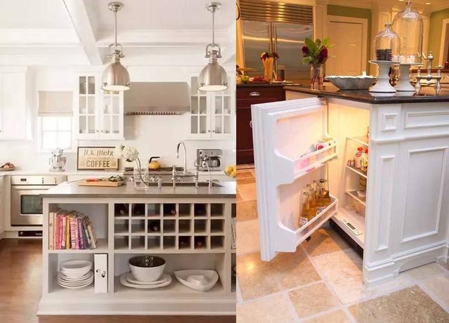 岛台高度和橱柜高度是多少，岛台距离橱柜多少合适（颜值和功能一个不能少）